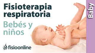 Fisioterapia respiratoria en bebés y niños pequeños