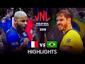 HISTORICAL MATCH | FRANCE vs BRAZIL | Men's VNL 2018