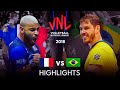 HISTORICAL MATCH FRANCE Vs BRAZIL Men S VNL 2018