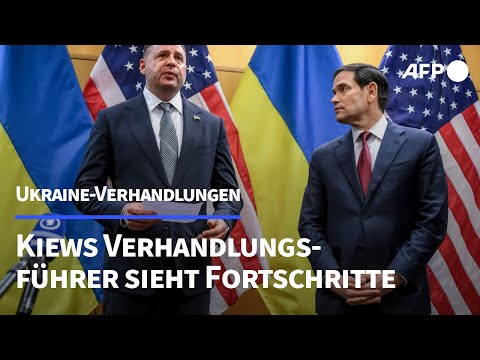 Ukraine-Verhandlungen in Genf: Kiews Verhandlungsführer sieht Fortschritte | AFP