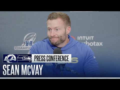 Sean McVay Postgame Press Conference After NFC Championship Matchup Against The Seahawks