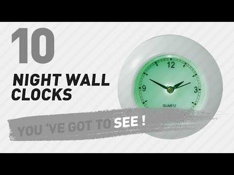 Night wall clocks