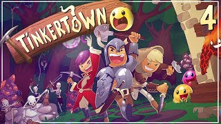 DANGER IN THE DESERT! - Tinkertown - #4 (4 player gameplay)