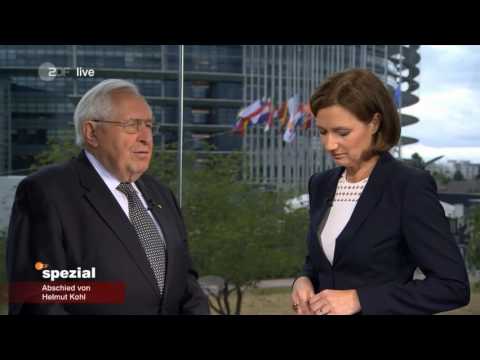 1. Europäischer Trauerakt in Straßburg vom 01.07.2017 - Abschied von Helmut Kohl (Komplett)