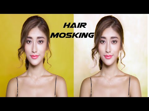 ADVANCED Hair Masking In Photoshop - MASK HAIR From BUSY Backgrounds - Photoshop Tutorial