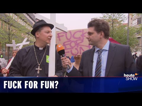 Gegen Verhütung, gegen Abtreibung: Lutz beim „Marsch für das Leben“ | heute-show vom 26.09.2014