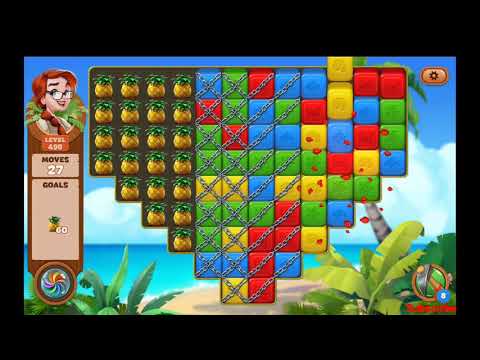 Lost Island Blast Adventure Level 498 NO BOOSTERS - A S GAMING