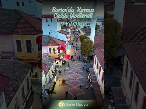 Bartın’da Kırmızı Cadde yenileneli 9 yıl oldu… #bartın #haber #sondakika #gündem #news
