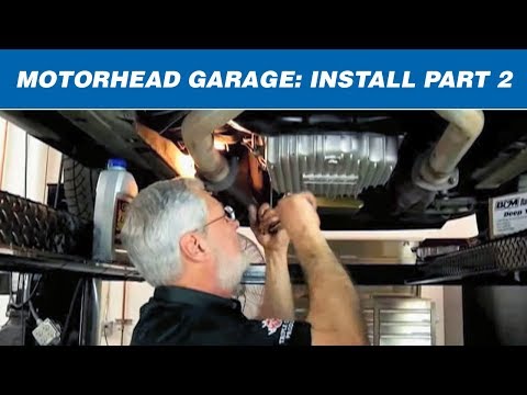 Motorhead Garage: Changing Your Transmission Pan and Differential Cover Design Part 2 of 2