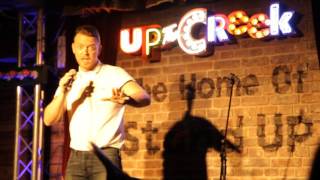 Russell Arathoon winning the Blackout at Up the Creek