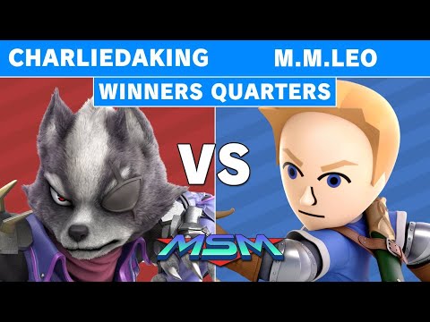 MSM 225 - Charliedaking (Wolf) Vs M.M.Leo (Mii Sword) Winners Quarters - Smash Ultimate