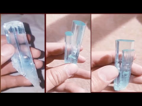 World Best Terminated  AQUAMARINE Crystal |  ワールドベストターミネートアクアマリンクリスタル