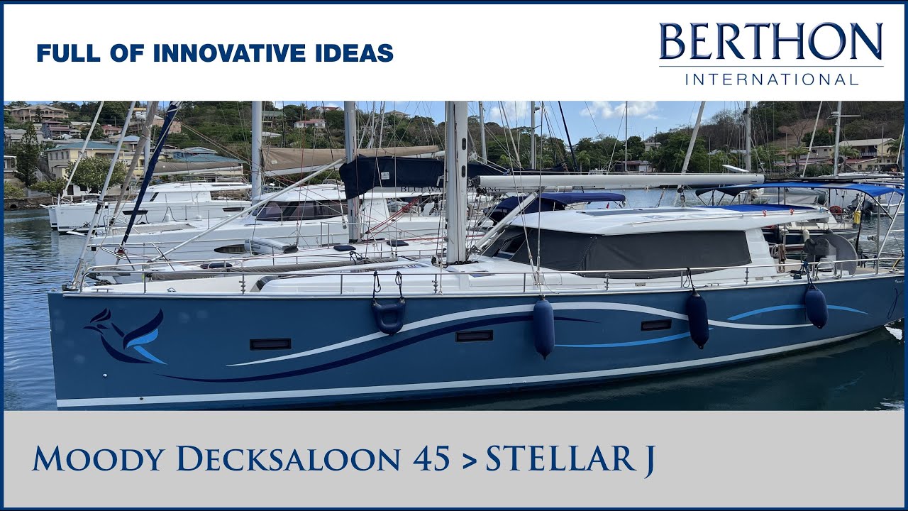 [OFF MARKET] Moody Decksaloon 45 (STELLAR J) with Sue Grant - Yacht for Sale - Full of Innovation