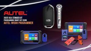 2020 Kia Stinger GT Programming Smart Key using AUTEL IM508 Programmer