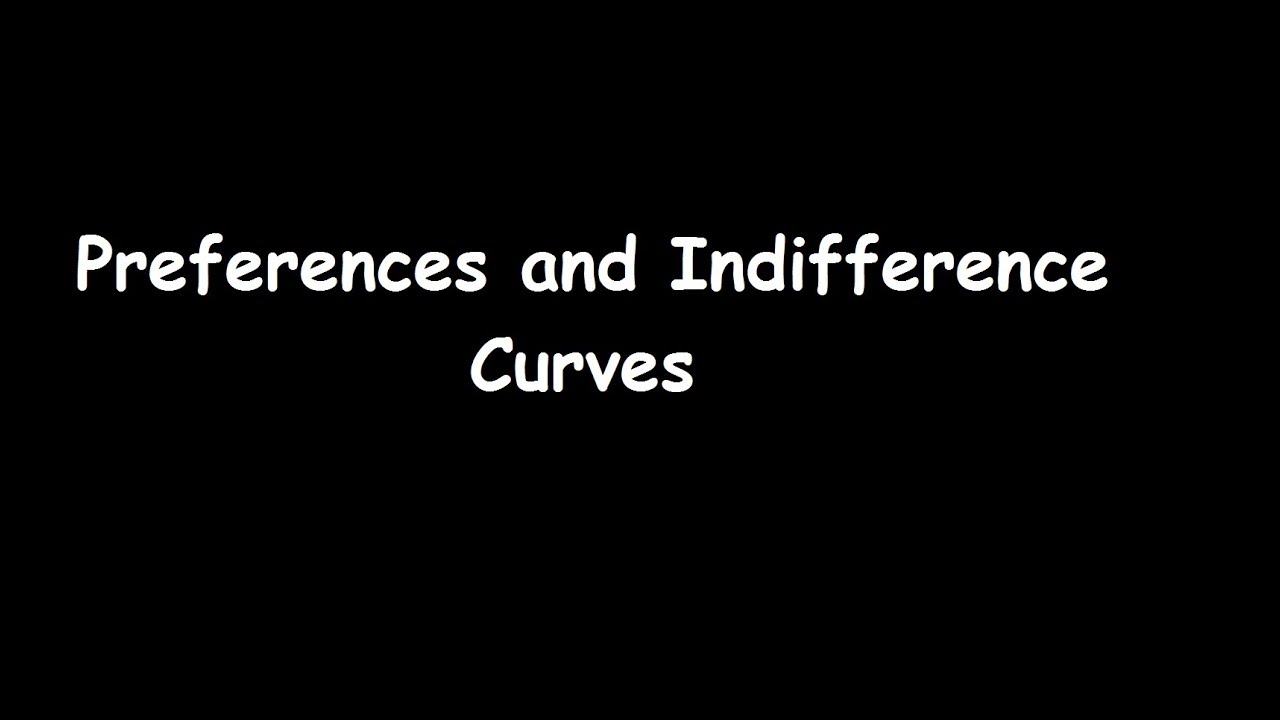 Preferences and Indifference Curves - Lecture 2|| IIT JAM ECONOMICS|| GATE ECONOMICS|| DSE ENTRANCE