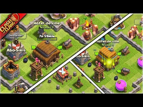 FROM 0 TO MAX! ON PASS HDV 4 (Clash Of Clans FR)