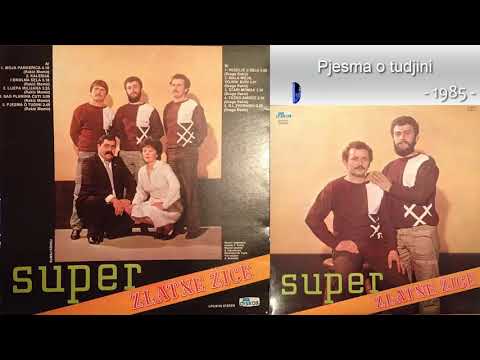 Super Zlatne Zice - Pjesma o tudjini - (Audio 1985)