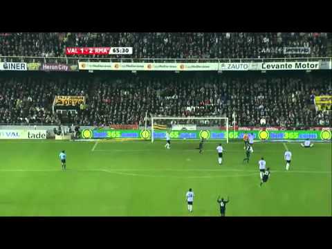 Valencia - Real Madrid 2-3 All Goals (12-12-2009)
