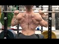 Shirtless 130 lbs for 8 Paused Seated OHP (The best OHP Accessory)