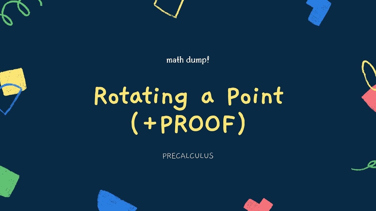 How to Rotate a Point (+PROOF)