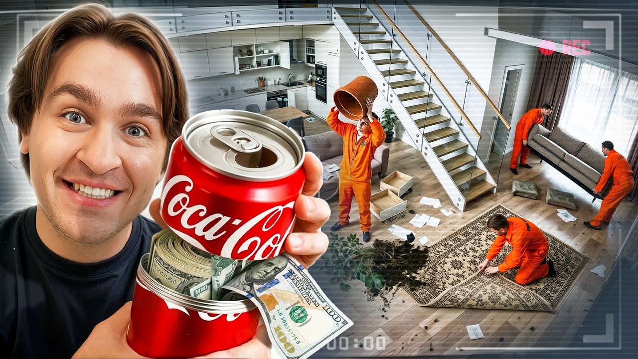 КУПИЛ СУПЕР ТАЙНИКИ и РАЗРЕШИЛ СЕБЯ ОГРАБИТЬ! **10.000$**