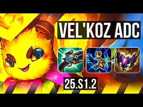 VEL'KOZ & Poppy vs CORKI & Maokai (ADC) | Rank 3 Vel'Koz, 700+ games | KR Challenger | 25.S1.2