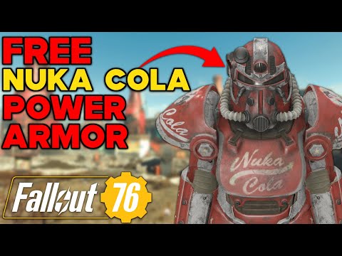 DO NOT MISS THIS FREE NUKA COLA POWER ARMOR In Fallout 76