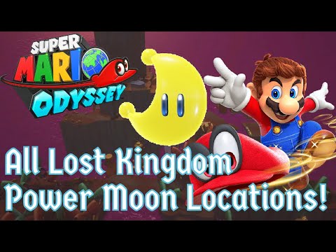 All Lost Kingdom Power Moon Locations! | Super Mario Odyssey Tutorial