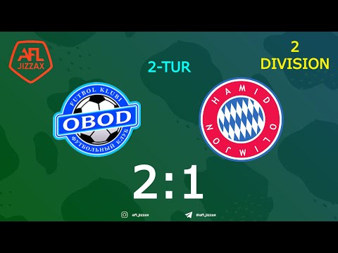 2-division. 2-tur OBOD - HAMID OLIMJON  2:1 (29.04.2021)