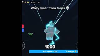 This is NOT Wally west #roblox #speed#flash#robloxedit