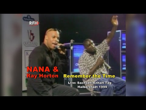 NANA & Ray Horton - Remember the Time - LIVE auf dem Sachsen-Anhalt Tag 1999 in Halberstadt
