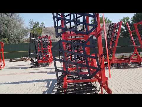 Borona 5,5 - 6,6 - 7,7 m+ első simitó JM