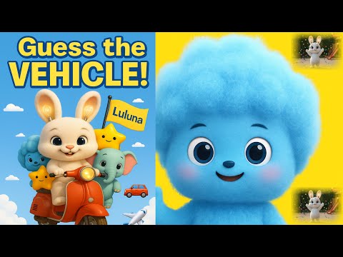 Guess the Vehicle! 🚗✈️ LuluNa’s Fun Family Quiz #family #education #animation #learning #funny