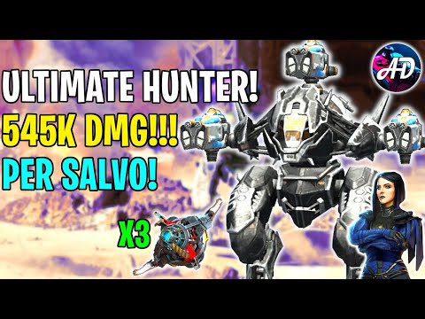 ULTIMATE HUNTER! 3X OVERDRIVE Unit PURSUER RIME +105% DMG - War Robots Mk2 WR Gameplay