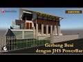 Populer Sketchup Cara Buat Pagar Besi Dengan Jhs Powerbar, Terbaru!