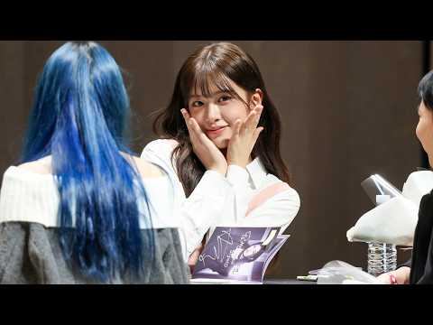 IVE Yujin's Fansign Fancam Sparks Fans' Excitement