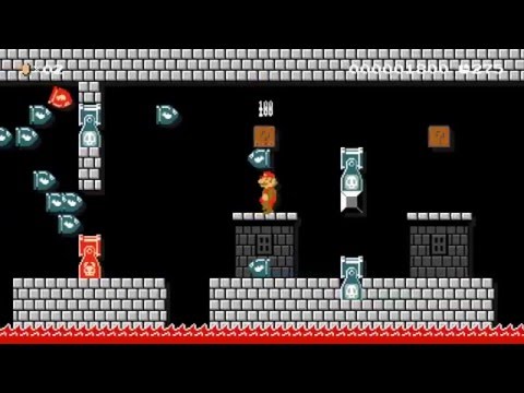Super Mario Maker Levels: "Artillery Castle"