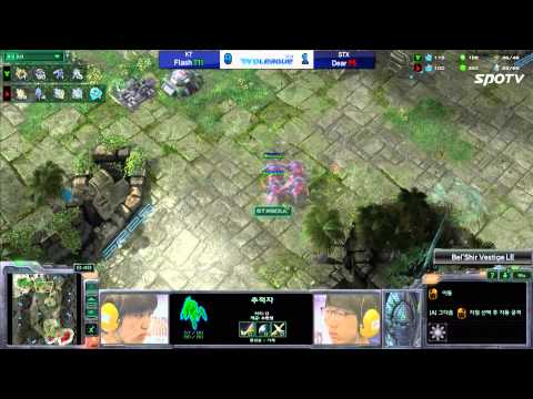 [0617] Flash(KT) vs. Dear(STX) TvP 2SET Bel'Shir Vestige -Starcraft2,esportstv,SPL
