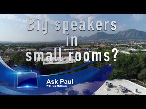 Big speakers in small rooms?