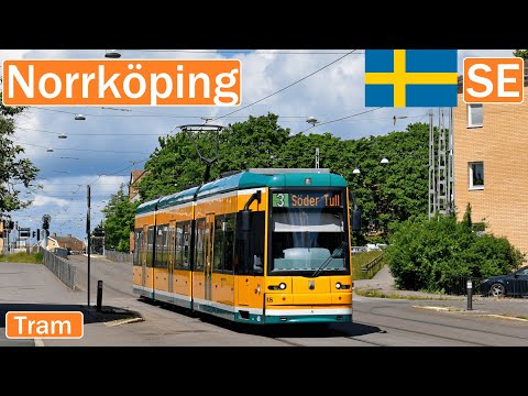🇸🇪 NORRKOPING TRAMS 2024 | Norrköpings spårväg【4K】