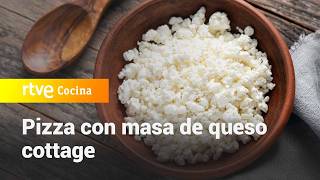 Pizza Con Masa De Queso Cottage - Sukha | Rtve Cocina
