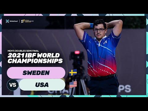 Sweden v USA Men's Doubles Semi Final | 2021 IBF World Championships
