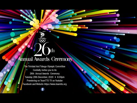 The 26th edition of the Trinidad and Tobago Olympic Committee Annual Awards Ceremony 2020