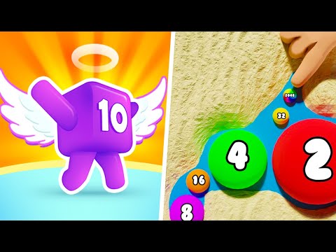 Level Up Numbers vs 2048 Raiders 3D - 1⭐Max Level Gameplay