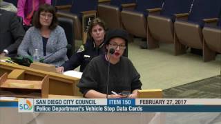 Copwatcher Speaks at San Diego City Council on Police Profiling
