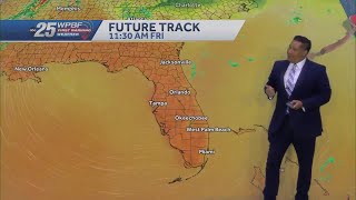 Warm and pleasant into the weekend