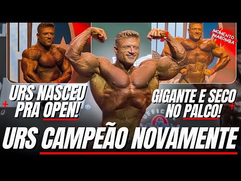 URS KALECINSKI VENCE NA OPEN BODYBUILDER EUROPA PRO SHOW 2025!