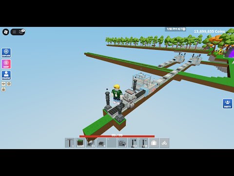 EP#8 - [FunzPlayz] - Steel Factory + F2P + Grinding All! in Roblox : Islands 👩‍🌾