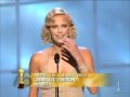 Charlize Theron winning Best Actress for "Monster ...