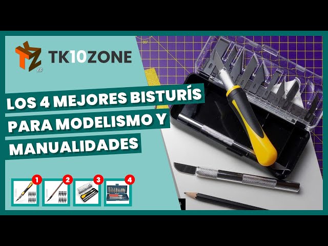 Vídeo relacionado con Cutter Manualidades Precision, Cutter Modelismo Profesional de Acero Inoxidable con 10 Cuchillas de Recambio, Cuchillo Artesanal para Cortar y Tallar